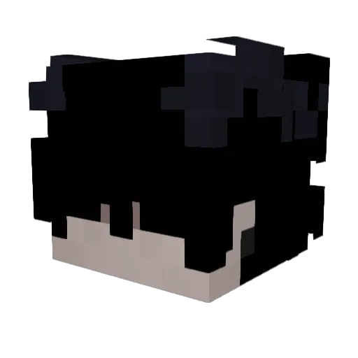 abode_abs Minecraft avatar head, 3D render