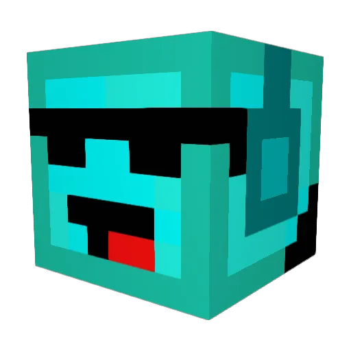 abodi206 Minecraft avatar head, 3D render