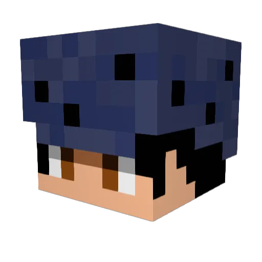abodi51 Minecraft avatar head, 3D render