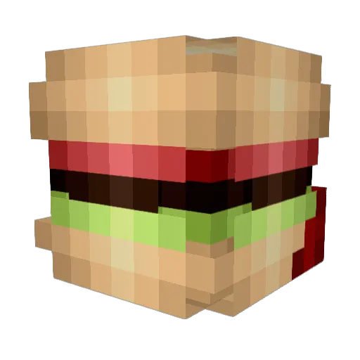 abofahad21 Minecraft avatar head, 3D render