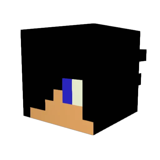 abolt72 Minecraft avatar head, 3D render