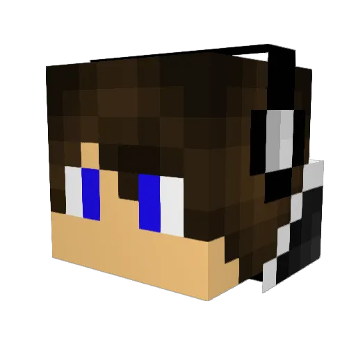 aboodg13 Minecraft avatar head, 3D render
