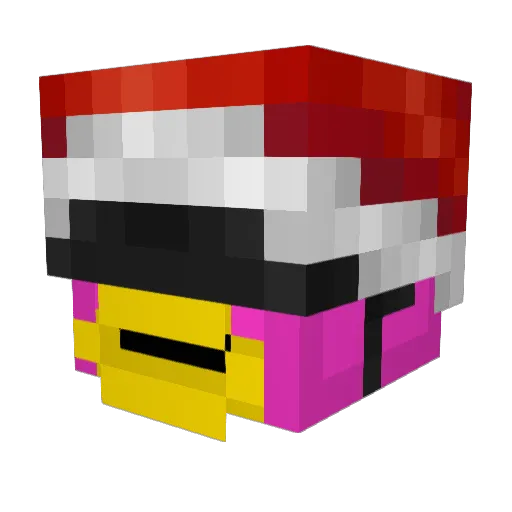 aboogie472 Minecraft avatar head, 3D render