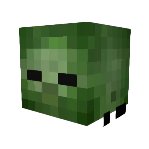 aboxofcrayons Minecraft avatar head, 3D render