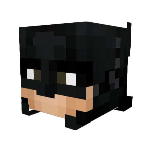 abp54 Minecraft avatar head, 3D render