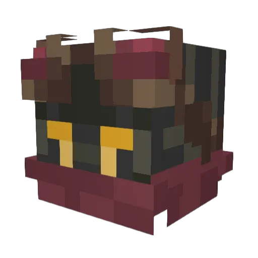 abqsol Minecraft avatar head, 3D render