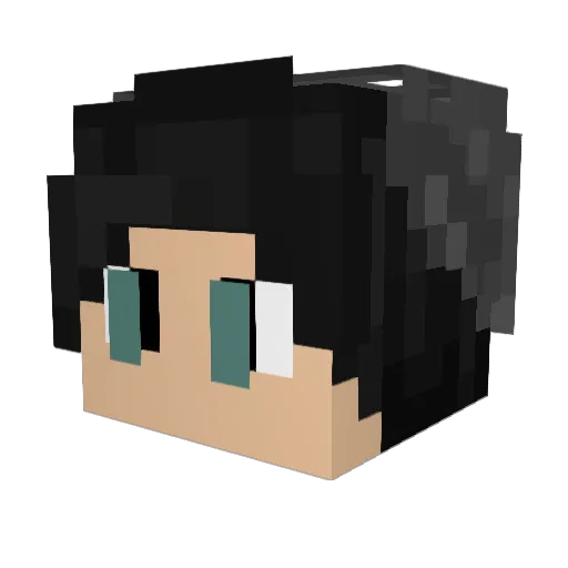abruno32 Minecraft avatar head, 3D render