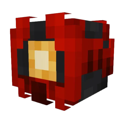 abs0lute_radiant Minecraft avatar head, 3D render