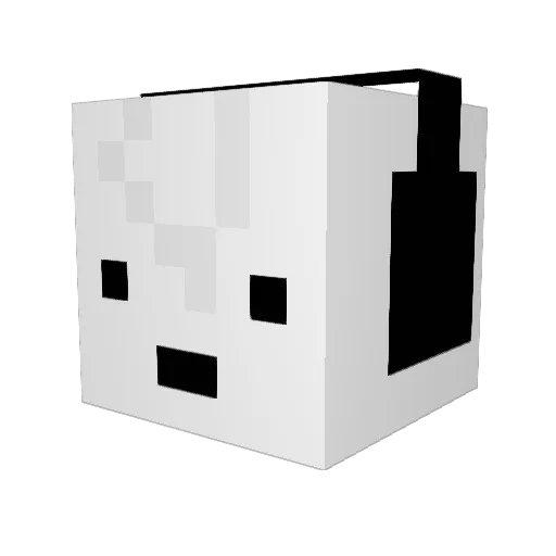 absolutehooligan Minecraft avatar head, 3D render