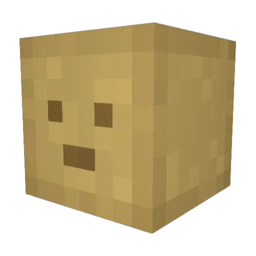 abuen3 Minecraft avatar head, 3D render