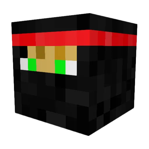 aburt918 Minecraft avatar head, 3D render
