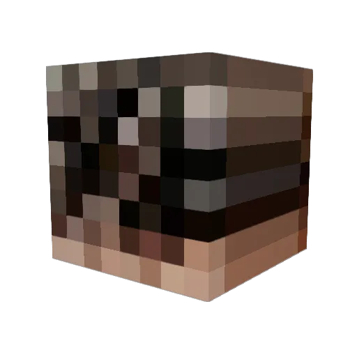 abysmalswag Minecraft avatar head, 3D render