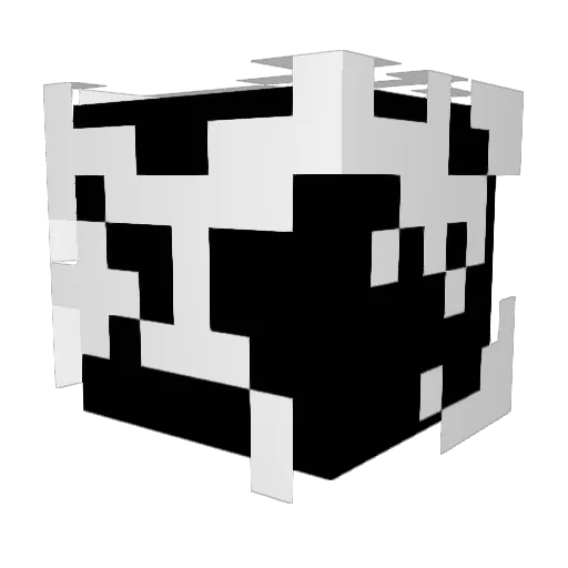 acacia___ Minecraft avatar head, 3D render
