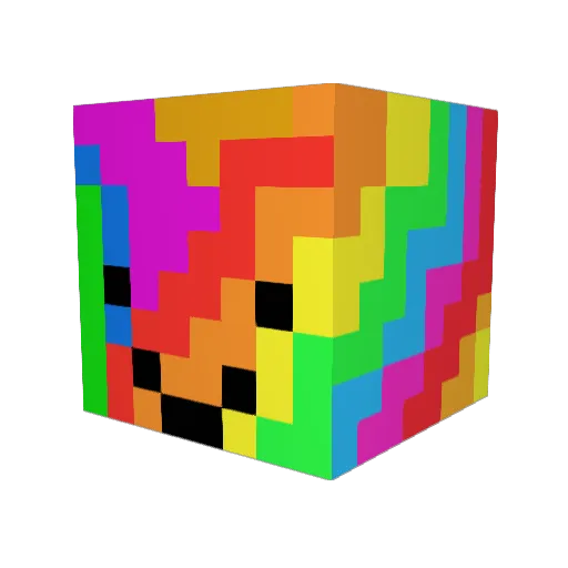 accidentally_ash Minecraft avatar head, 3D render