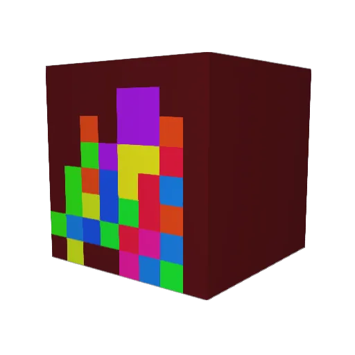 accipigna Minecraft avatar head, 3D render