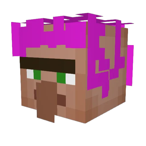 accountocd04 Minecraft avatar head, 3D render