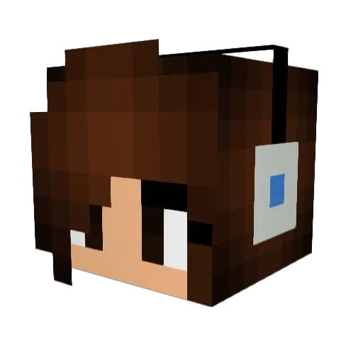 ace4942 Minecraft avatar head, 3D render