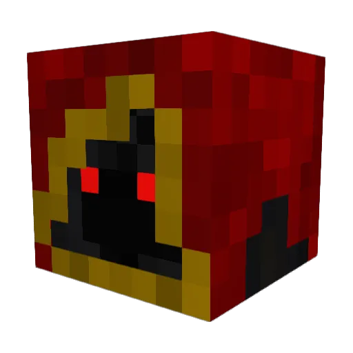 ace59 Minecraft avatar head, 3D render