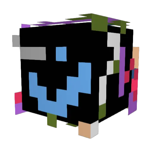 ace_h3ntai Minecraft avatar head, 3D render