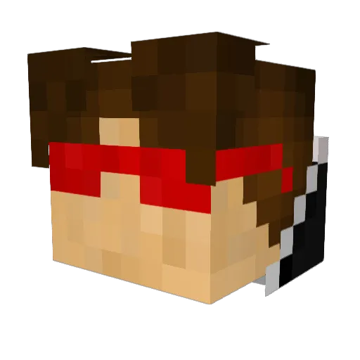 acer2003 Minecraft avatar head, 3D render