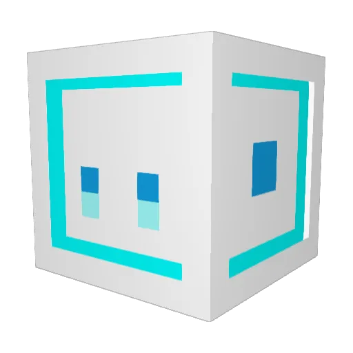 acexyxs Minecraft avatar head, 3D render