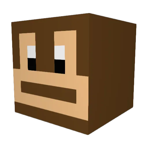 acey4000 Minecraft avatar head, 3D render