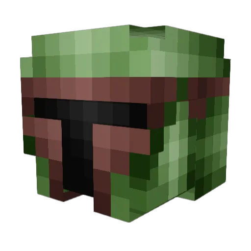 acheesebiscuit Minecraft avatar head, 3D render