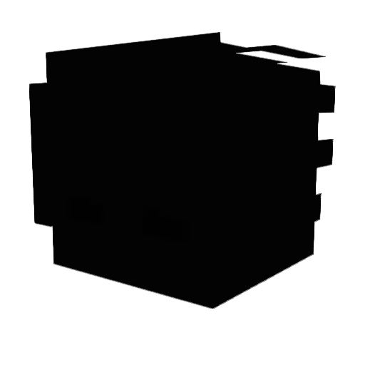 achtgrmm Minecraft avatar head, 3D render