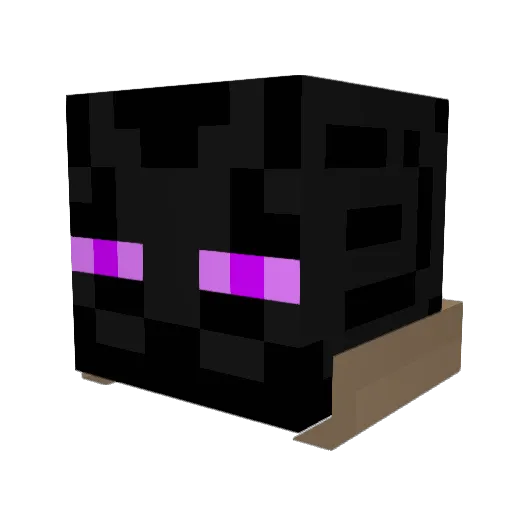 achulo5421 Minecraft avatar head, 3D render