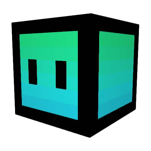 acibor Minecraft avatar head, 3D render