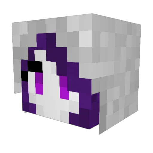 acidzy Minecraft avatar head, 3D render