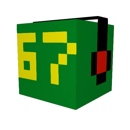 acilo999 Minecraft avatar head, 3D render