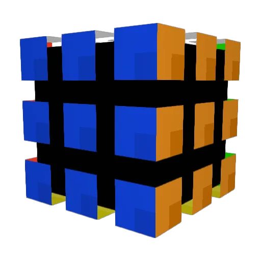 ackercks Minecraft avatar head, 3D render