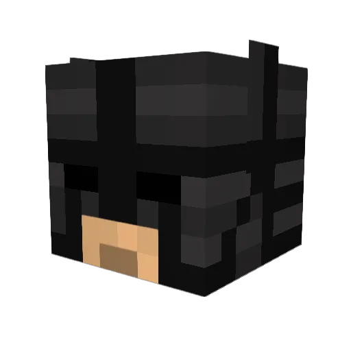 ackivo Minecraft avatar head, 3D render