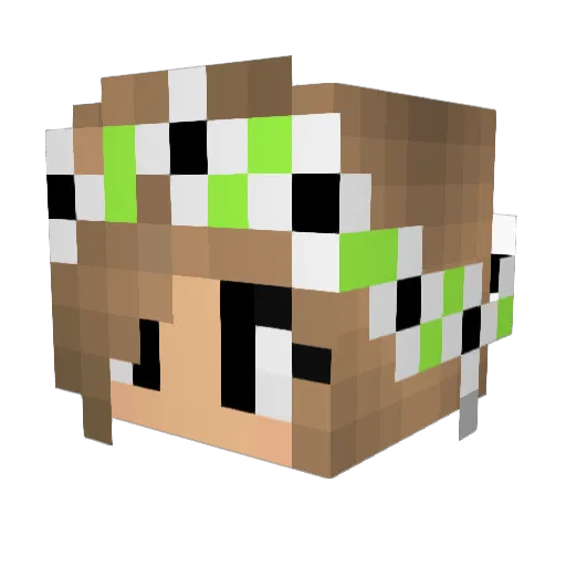 acma2004 Minecraft avatar head, 3D render