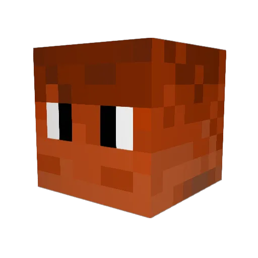 acoYT1936 Minecraft avatar head, 3D render