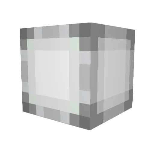 acpatt Minecraft avatar head, 3D render