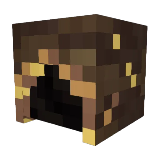 acrylicoo Minecraft avatar head, 3D render