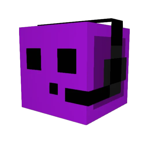 act2007 Minecraft avatar head, 3D render