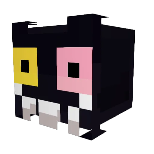 actualCargo Minecraft avatar head, 3D render
