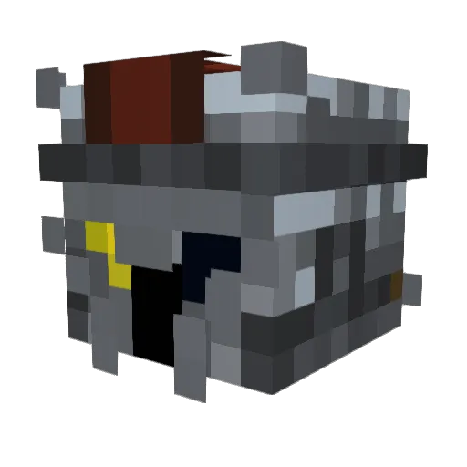 actual_fishwater Minecraft avatar head, 3D render