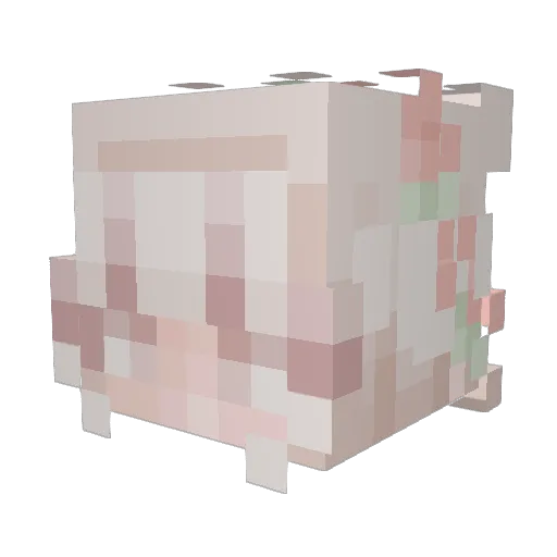 actuallymillie Minecraft avatar head, 3D render