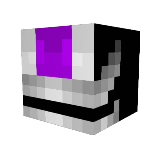 aculnibor Minecraft avatar head, 3D render