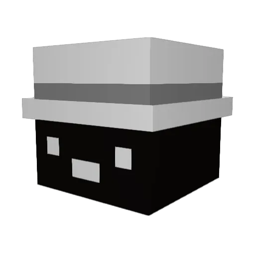 acwc Minecraft avatar head, 3D render