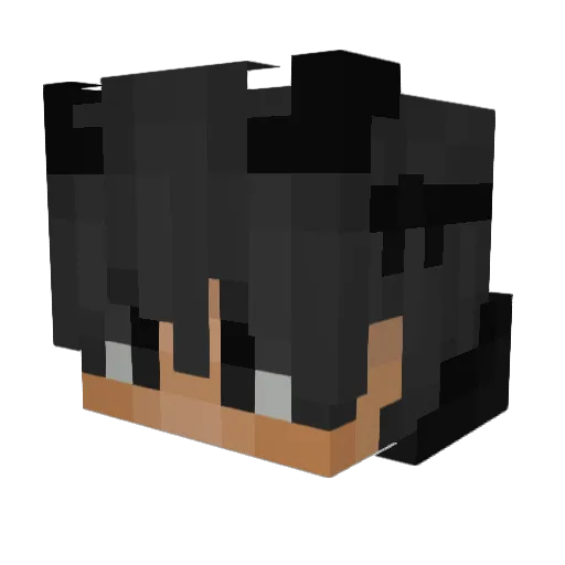 ad4x3 Minecraft avatar head, 3D render