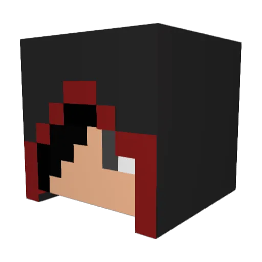 adam0171backlund Minecraft avatar head, 3D render