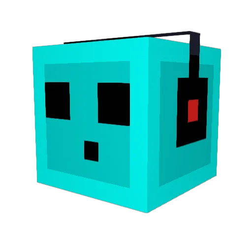 adam0224 Minecraft avatar head, 3D render