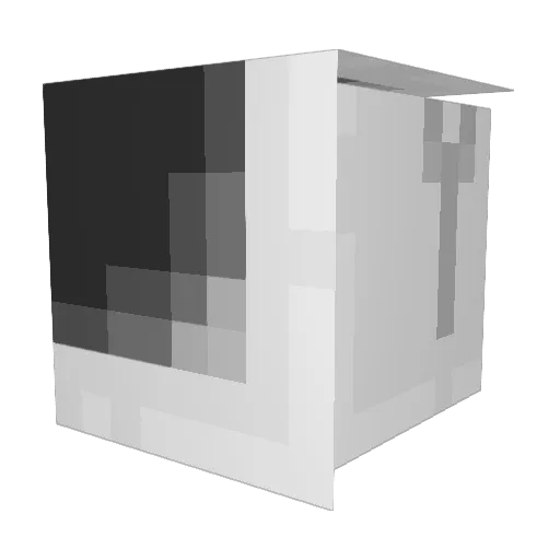 adam08002 Minecraft avatar head, 3D render