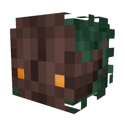 adam210 Minecraft avatar head, 3D render