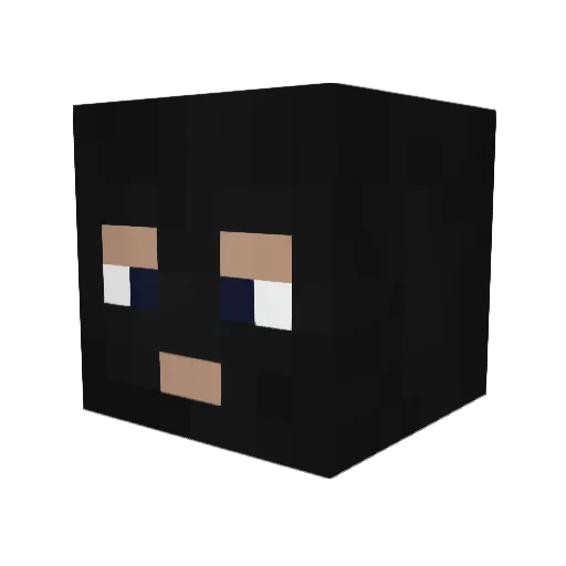 adam_axc Minecraft avatar head, 3D render